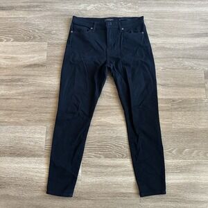 Banana Republic Mid Rise Skinny Denim Jeans Black Women's 29